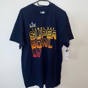 NWT Men’s Tampa Bay Super Bowl LV shirt Size L